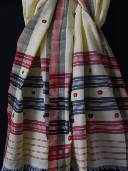 Handloom cotton stole