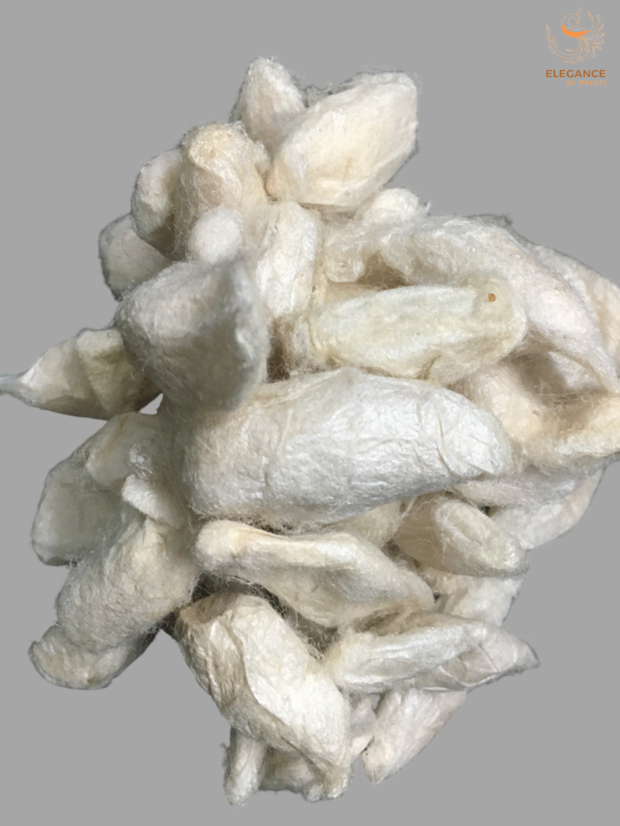 Natural Eri Silk Cocoon
