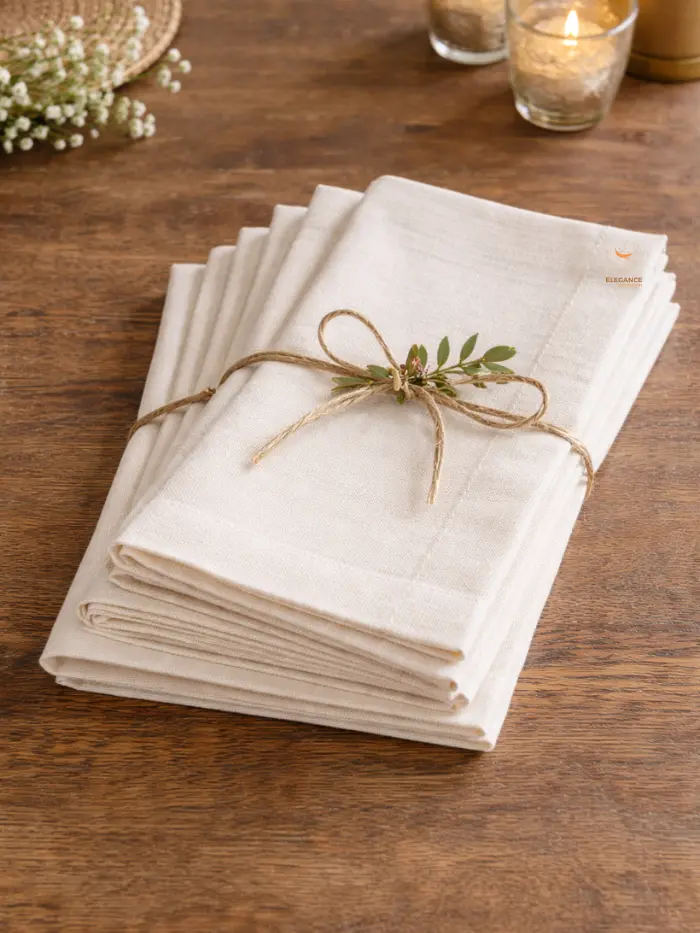 Handwoven Eri Silk Napkins