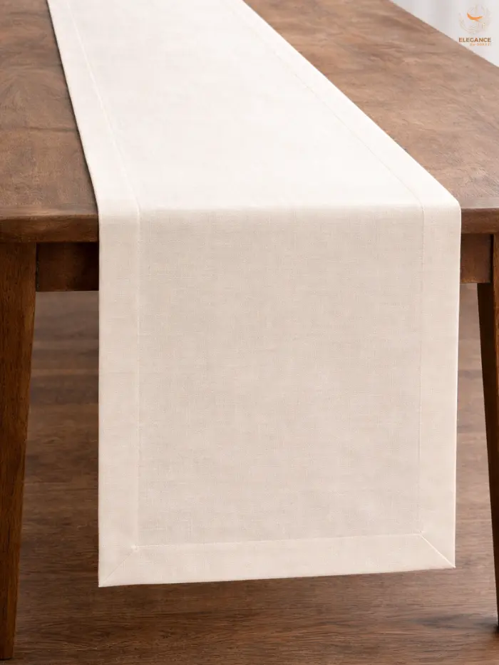 Handwoven Eri Silk Table Runner