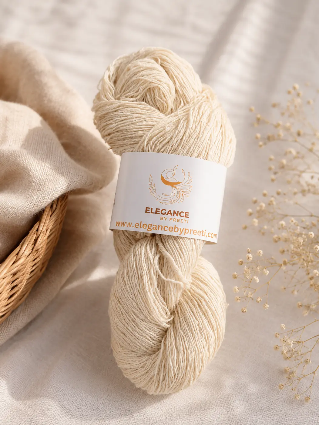 Eri Silk Crochet Yarn